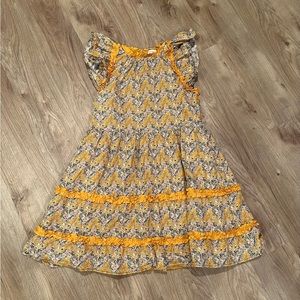 Yellow Floral Dress
